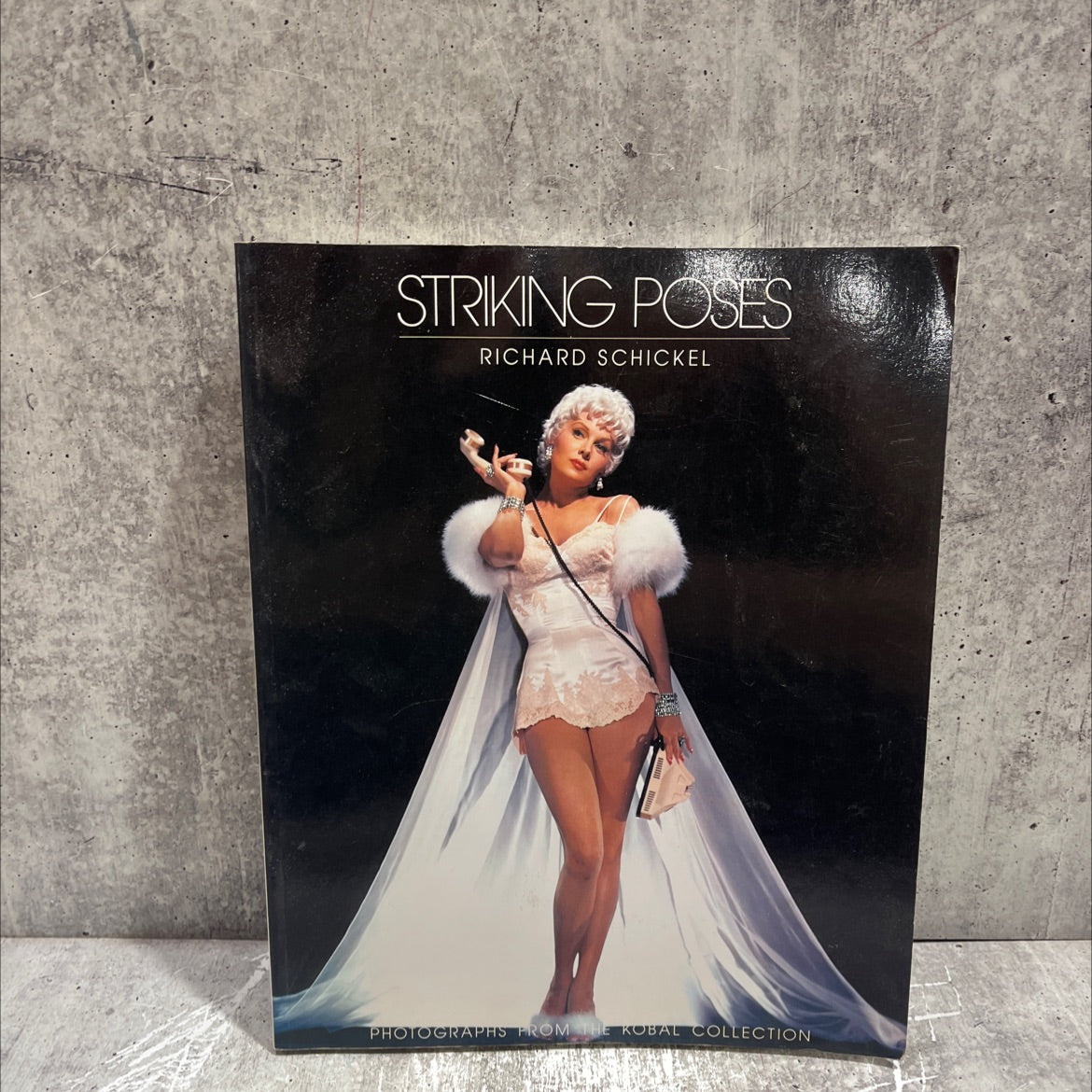 striking poses book, by richard schickel, 1987 Paperback image 1
