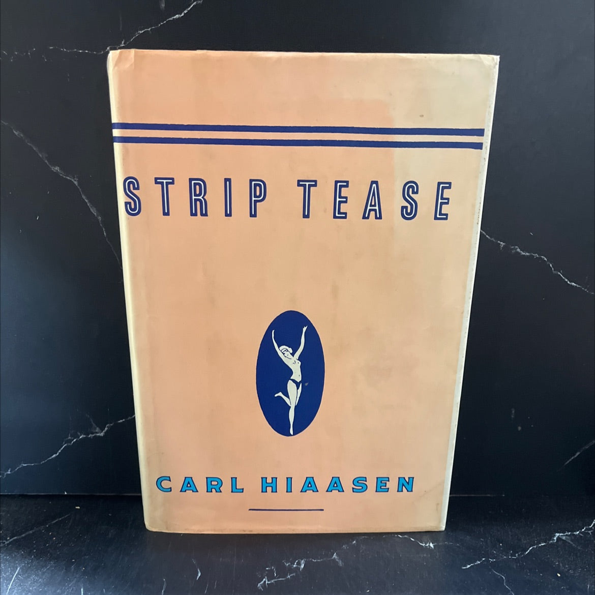 strip tease book, by Carl Hiaasen, 1993 Hardcover image 1