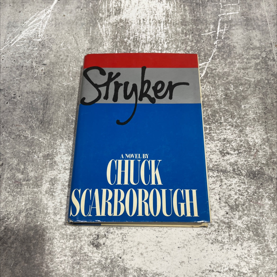 stryker book, by chuck scarborough, 1978 Hardcover image 1