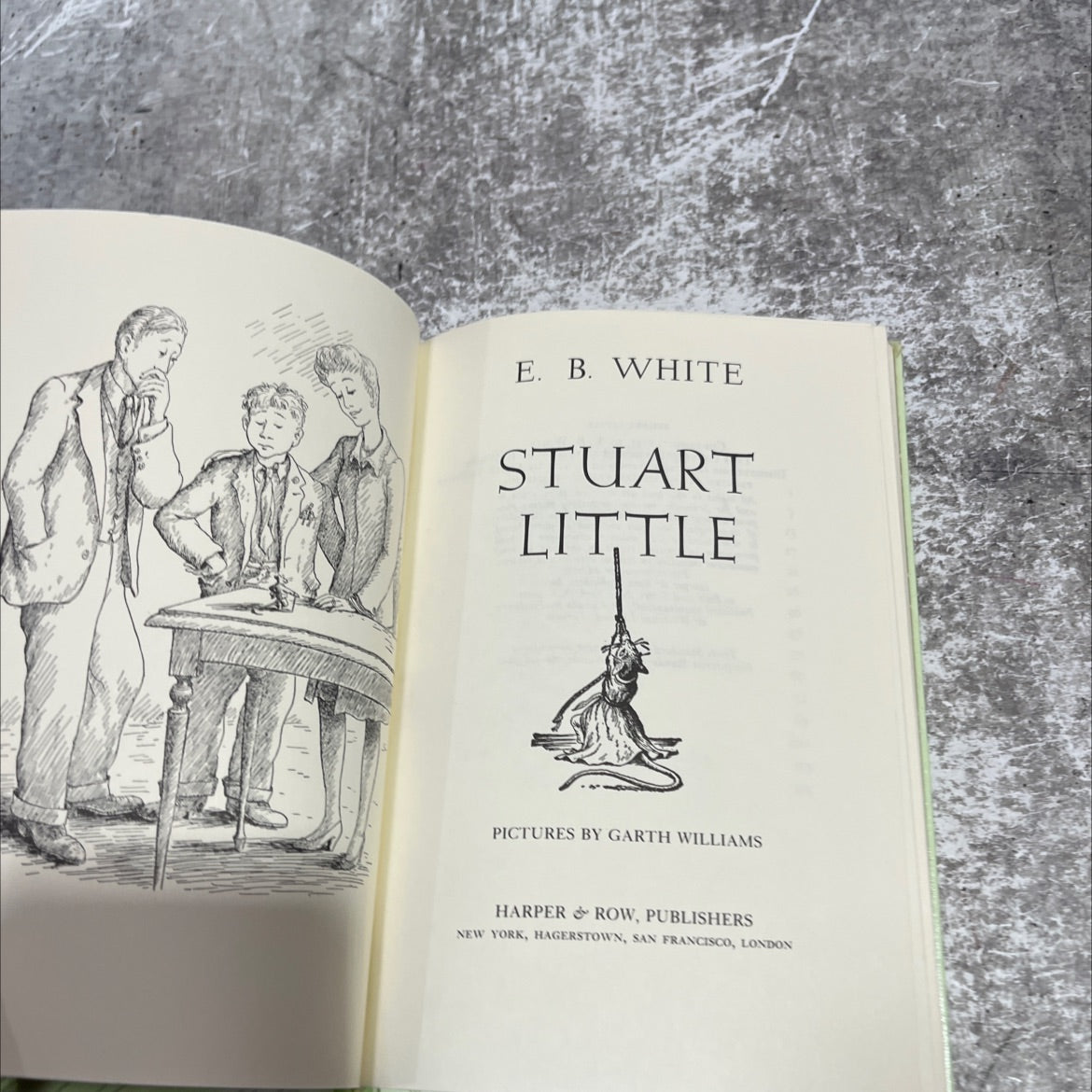 stuart little book, by e. b. white, 1973 Hardcover image 2