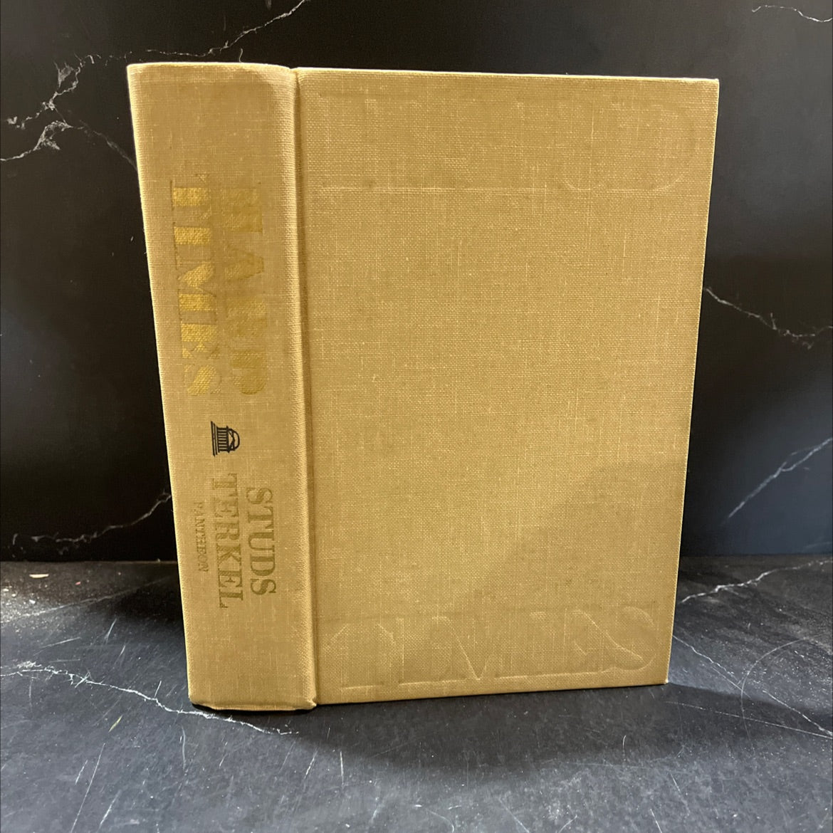 stud terkel hard times an oral history of the great depression book, by Studs Terkel, 1970 Hardcover image 1