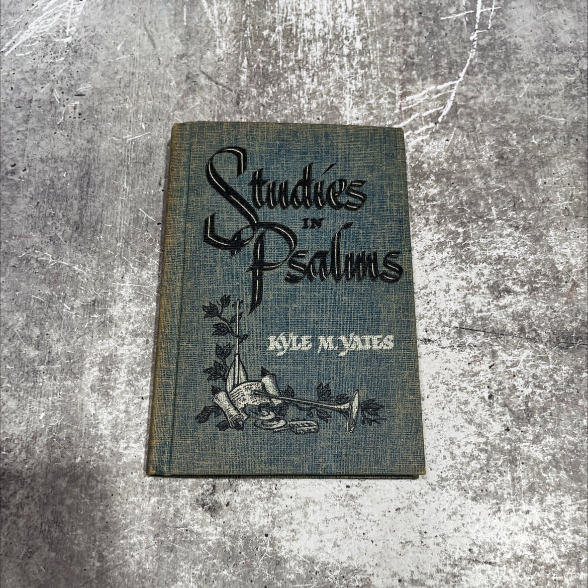 studies in psalms book, by kyle m. yates, 1970 Hardcover image 1