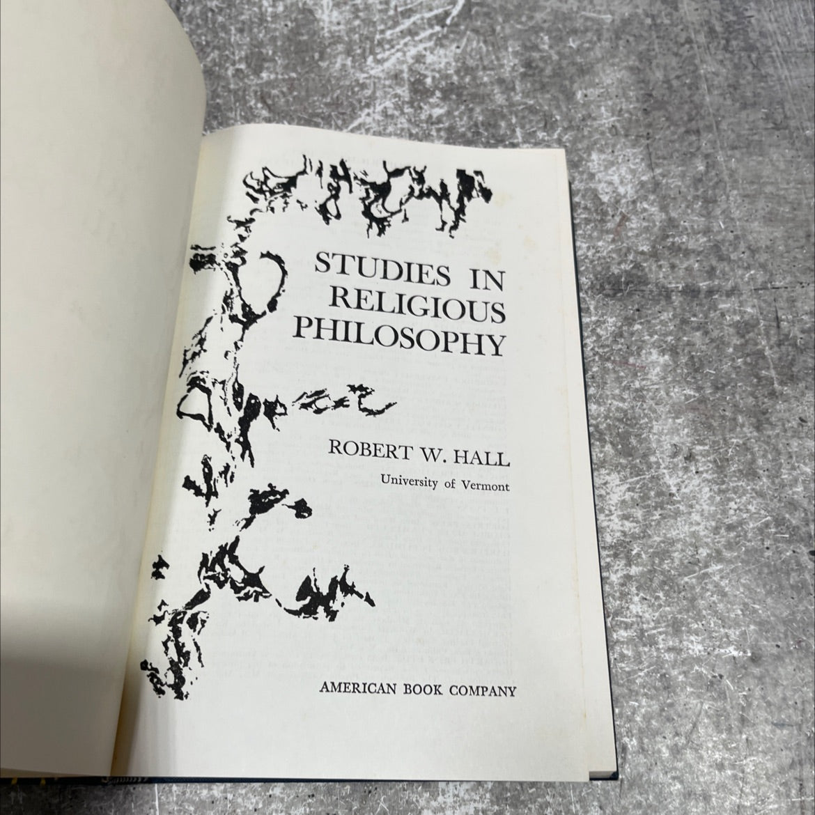 studies in religious philosophy book, by robert w. hall, 1969 Hardcover image 2