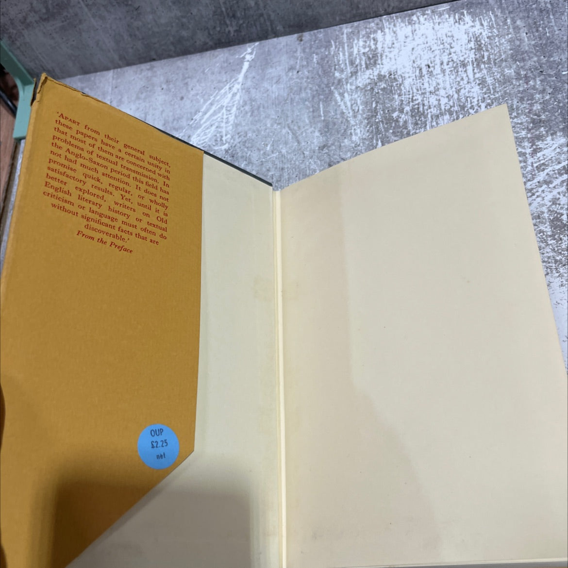 studies in the history of old english literature book, by kenneth sisam, 1970 Hardcover image 4