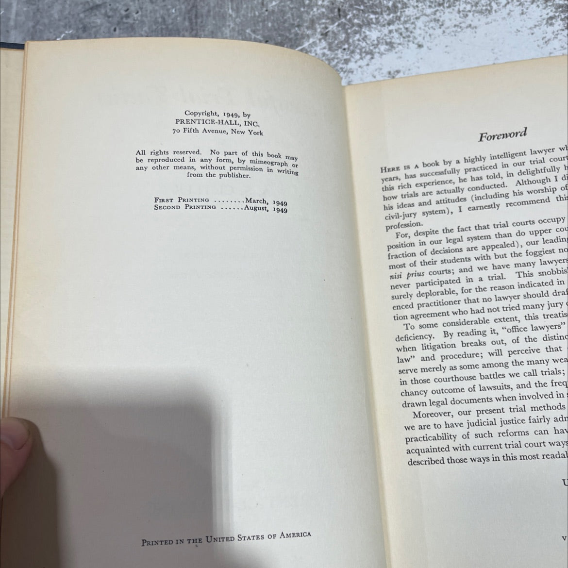successful trial tactics book, by A. S. Cutler, 1949 Hardcover image 3