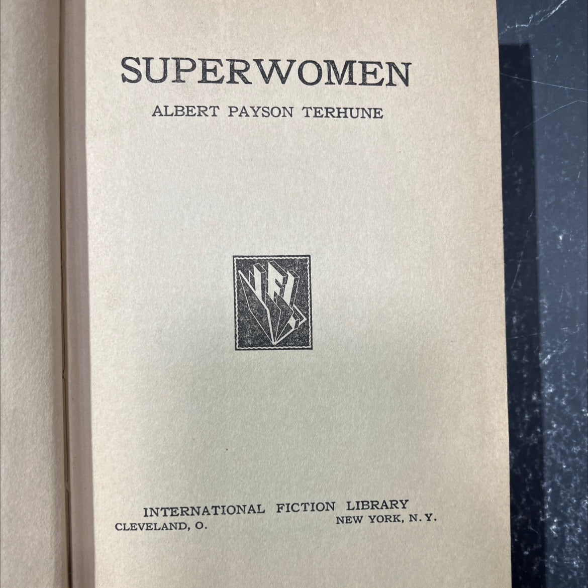 superwomen book, by albert payson terhune, 1916 Hardcover image 2