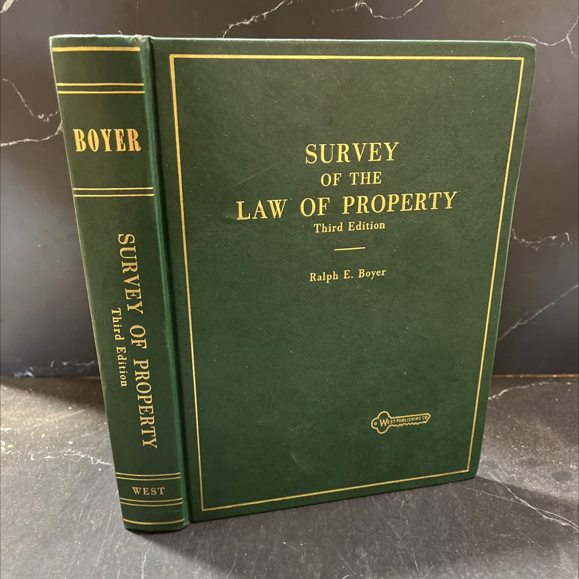 survey of the law of property book, by ralph e. boyer, 1981 Hardcover image 1