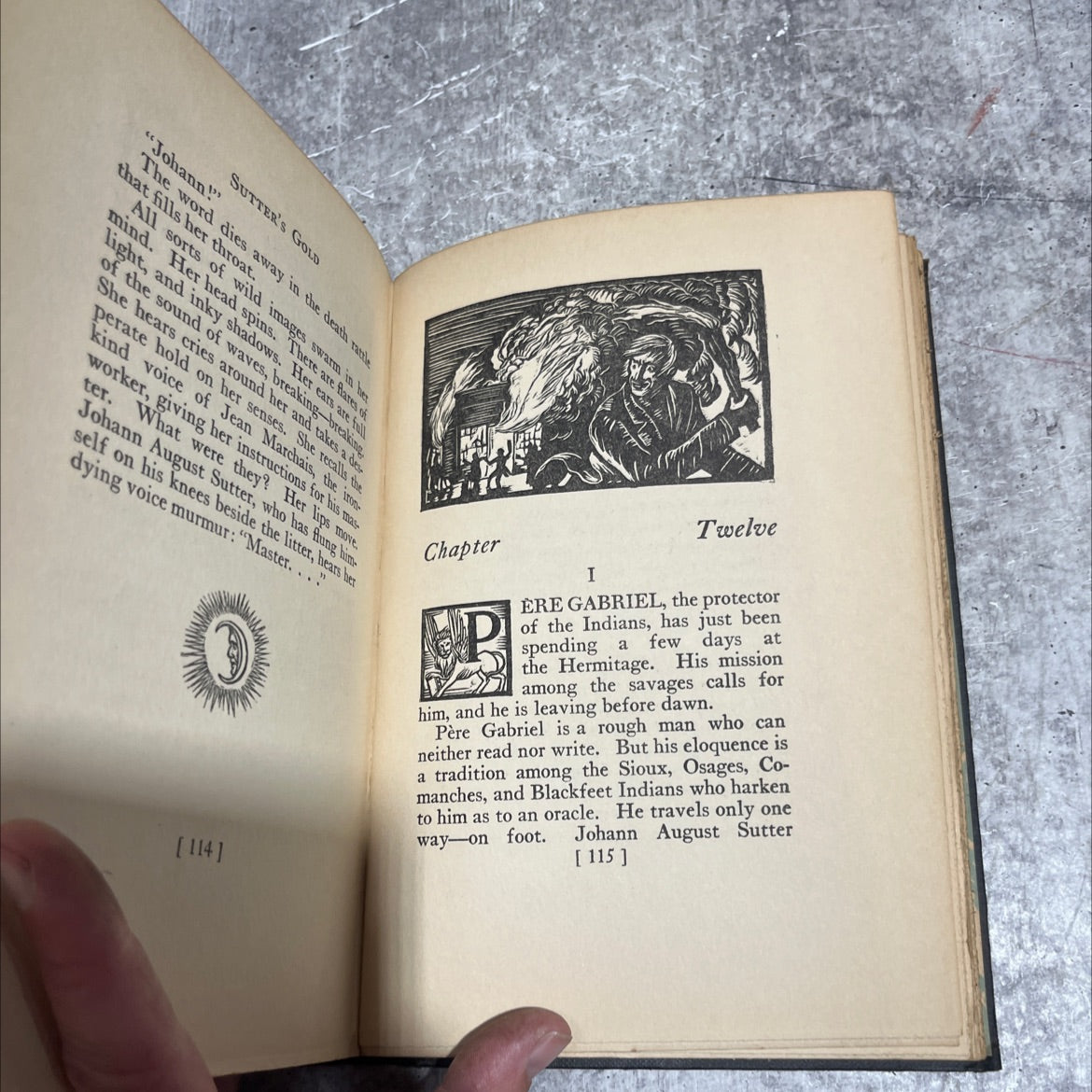 sutter's gold book, by blaisé cendrars, 1926 Hardcover image 4