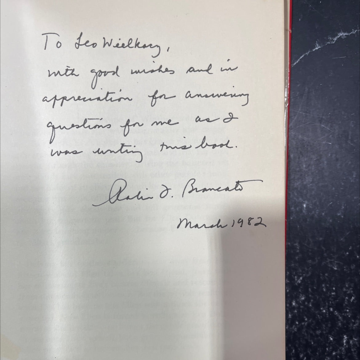 SIGNED sweet bells jangled out of tune book, by robin f. brancato, 1982 Hardcover, First Edition, Vintage image 4