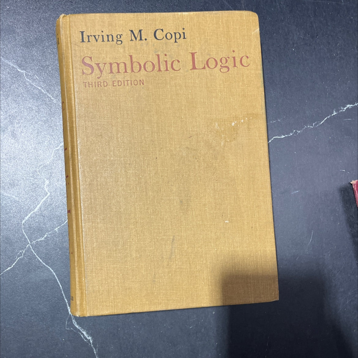 symbolic logic book, by irving m. copi, 1969 Hardcover image 1