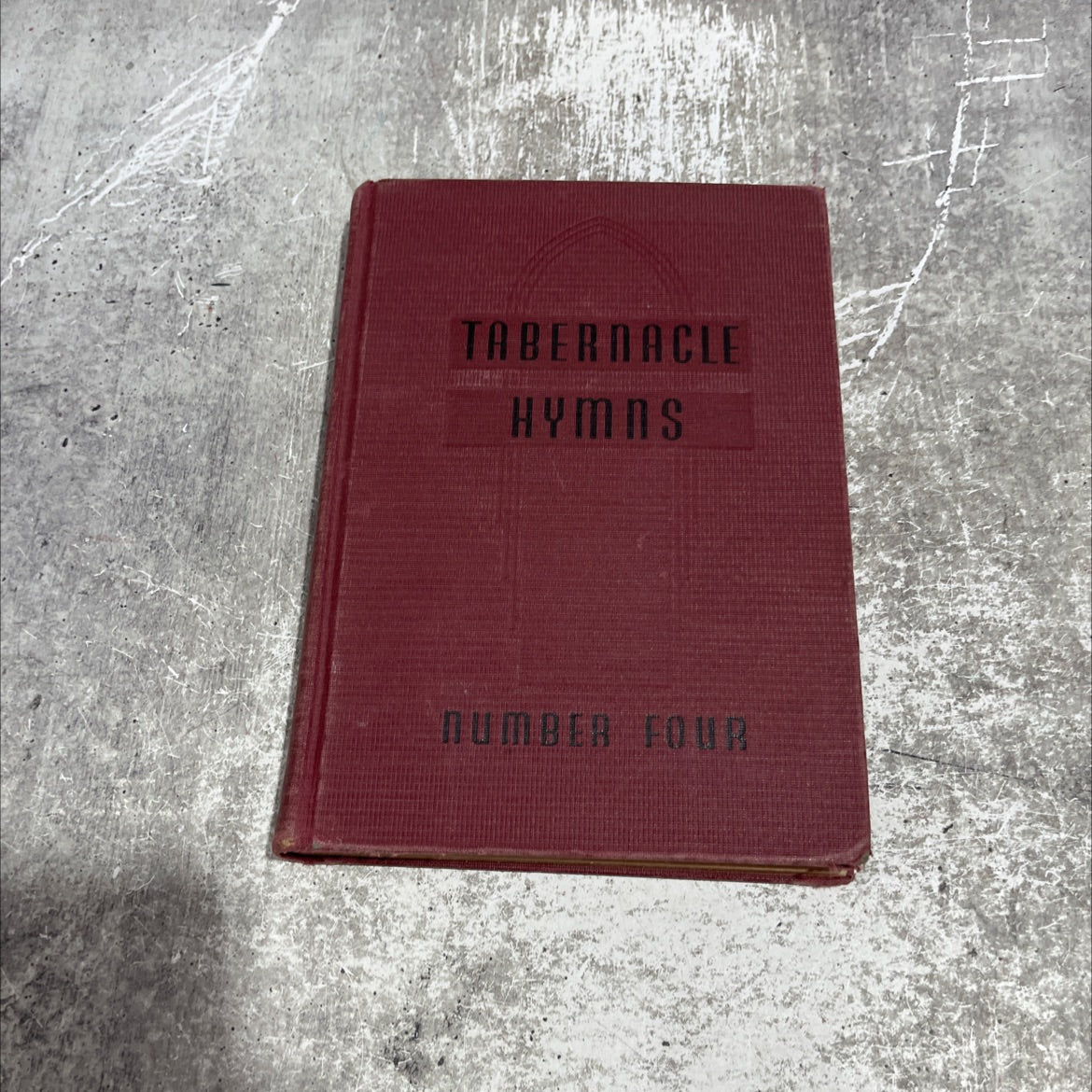 tabernacle hymns number four book, by unknown, 1948 Hardcover image 1