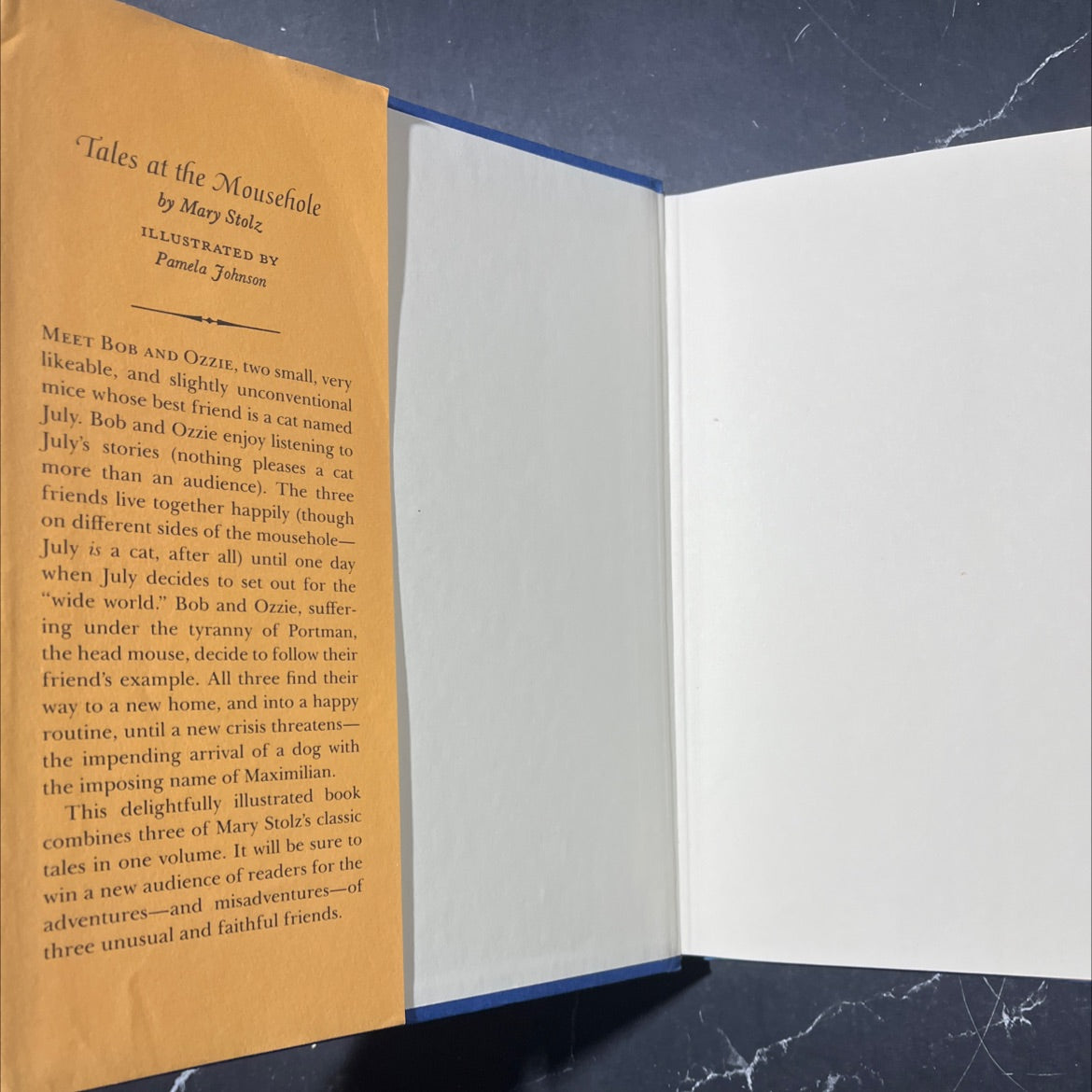 tales at the mousehole book, by Mary Stolz, 1992 Hardcover image 4