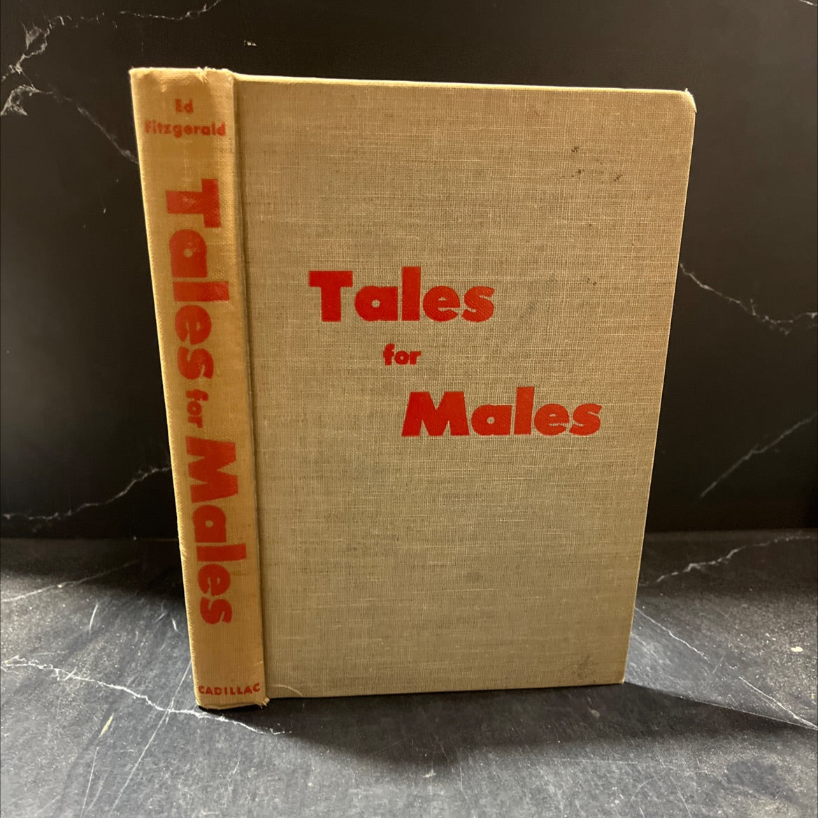 tales for males book, by ed fitzgerald, 1945 Hardcover image 1