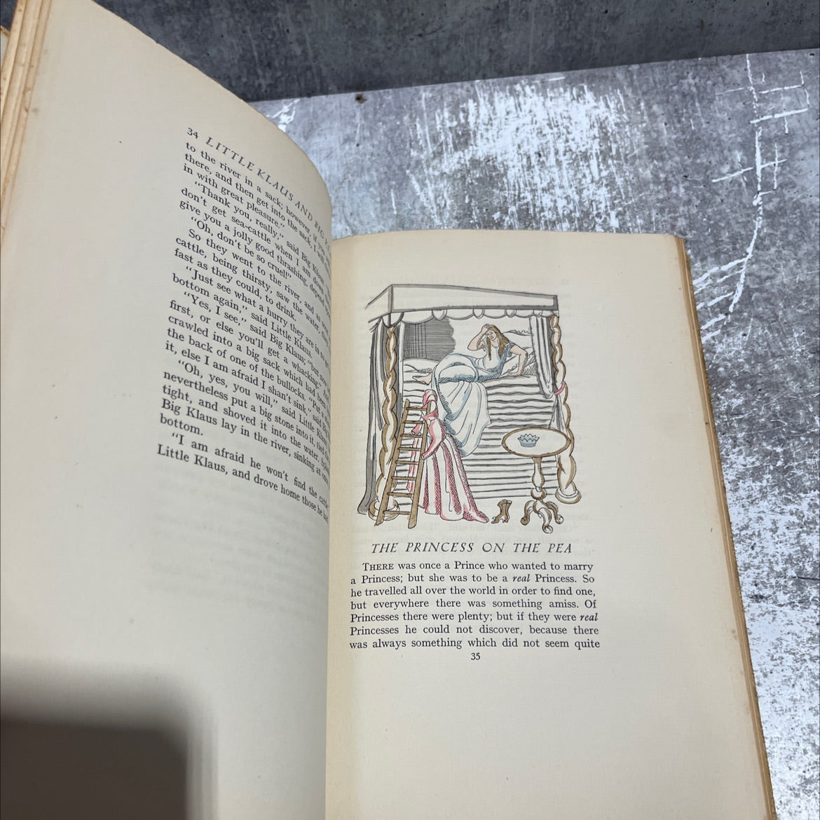 tales from hans andersen book, by unknown, 1929 Hardcover image 4