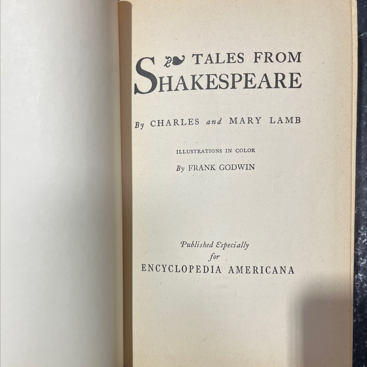 tales from shakespeare book, by charles and mary lamb, 1925 Hardcover image 2