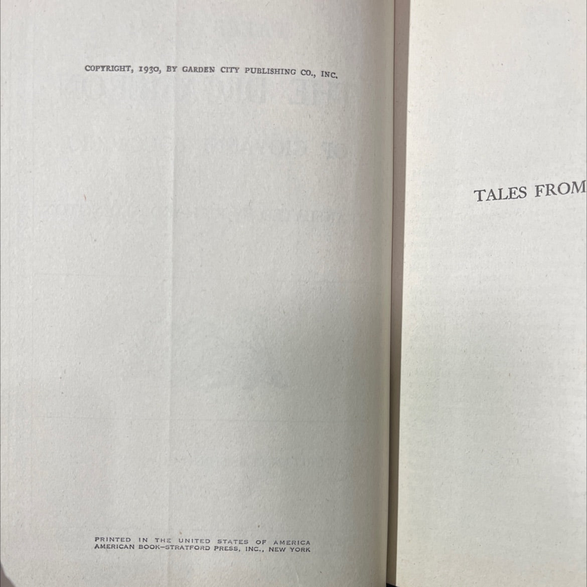 tales from the decameron book, by giovanni boccaccio, 1930 Hardcover image 3