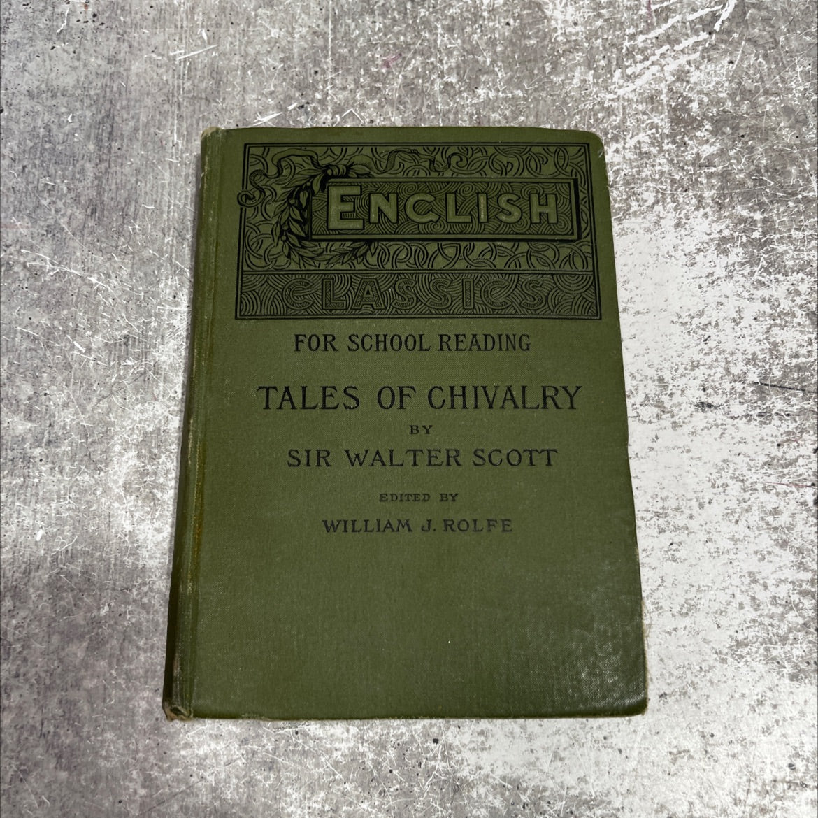 tales of chivalry and the olden time book, by sir walter scott, 1888 Hardcover image 1