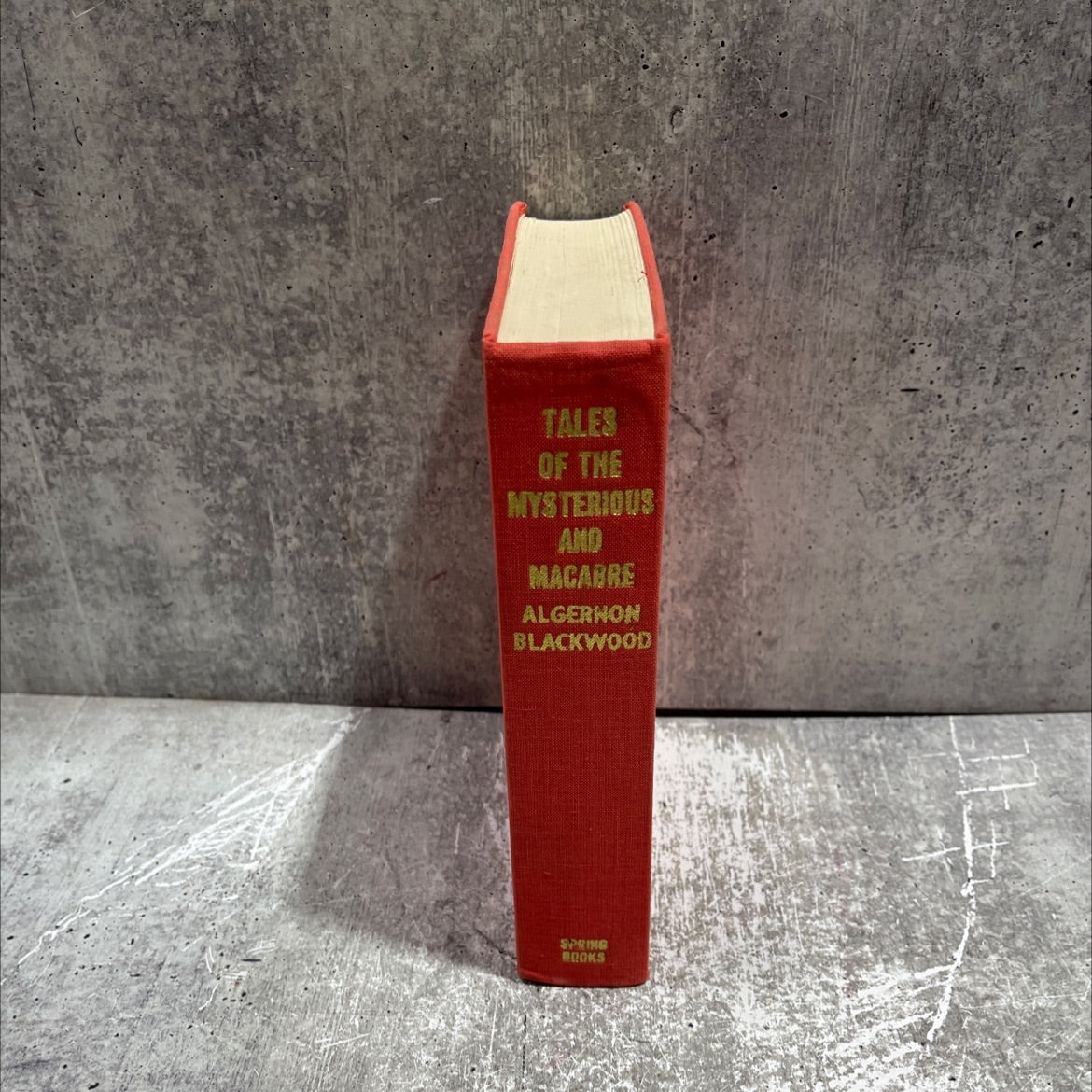 tales of the mysterious and macabre book, by algernon blackwood, 1968 Hardcover image 4