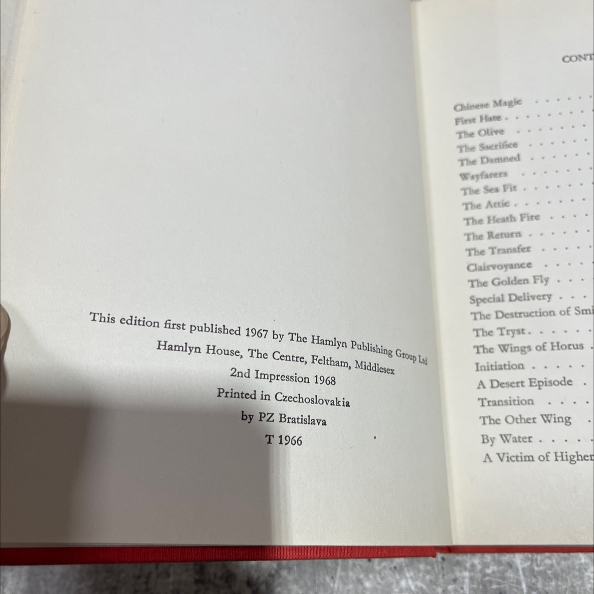 tales of the mysterious and macabre book, by algernon blackwood, 1968 Hardcover image 3