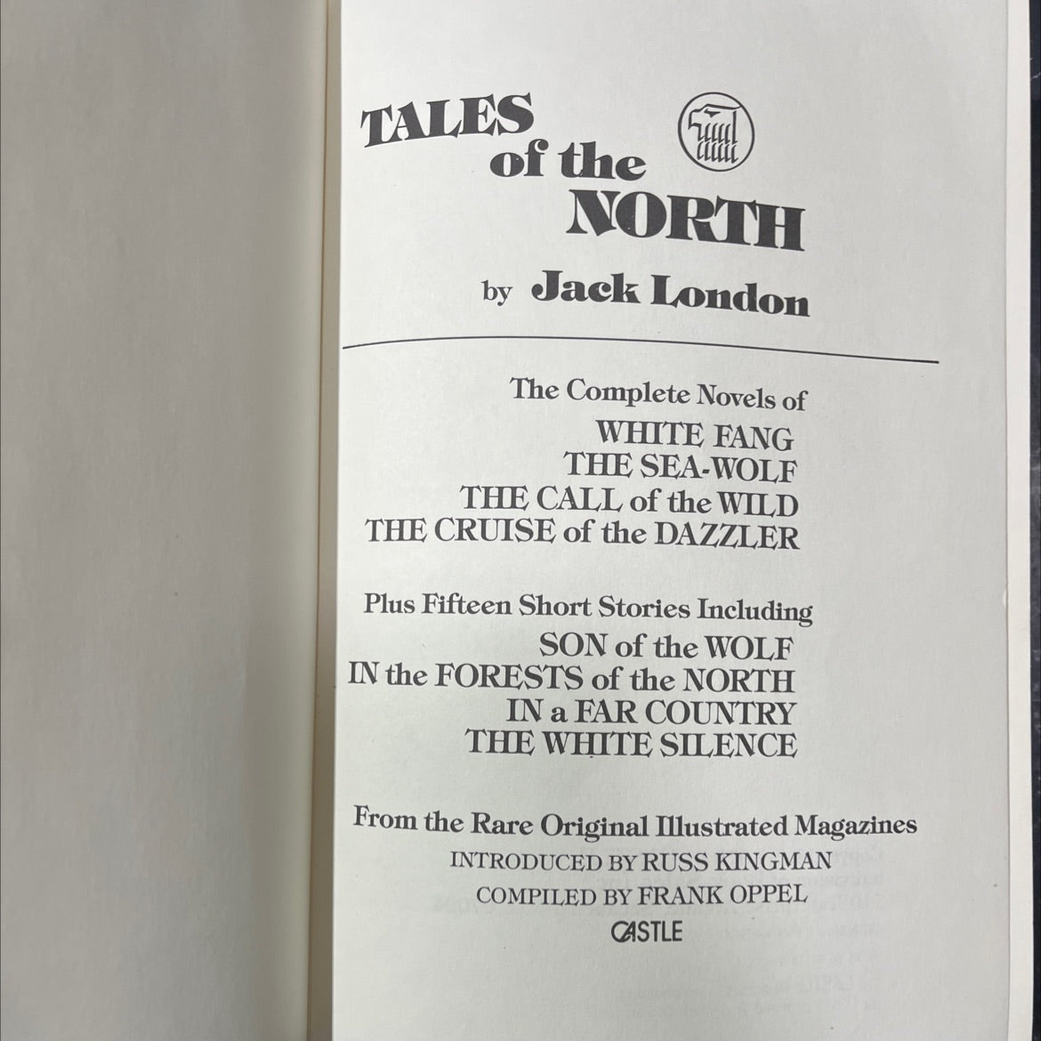 tales of the north book, by Jack London, 1979 Hardcover image 2