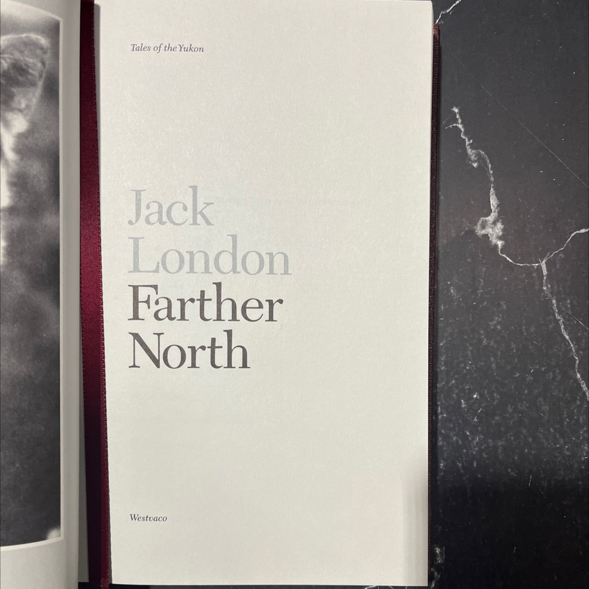 tales of the yukon book, by jack london, 1989 Leather image 2