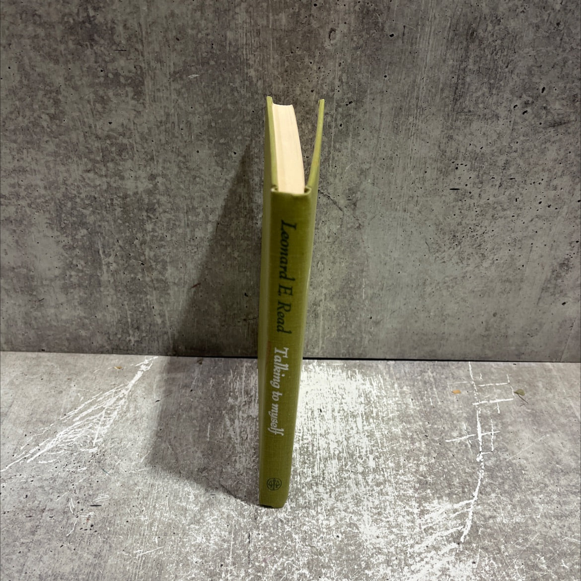 talking to myself book, by leonard e. read, 1970 Hardcover image 4