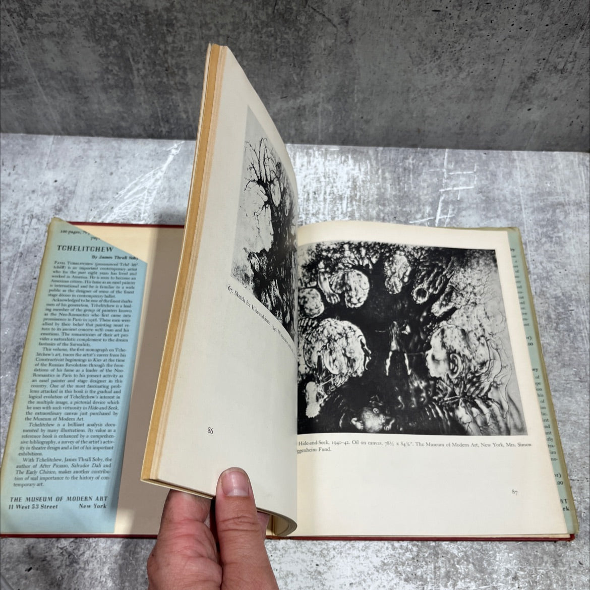 tchelitchew paintings drawings book, by james thrall soby, 1942 Hardcover image 4
