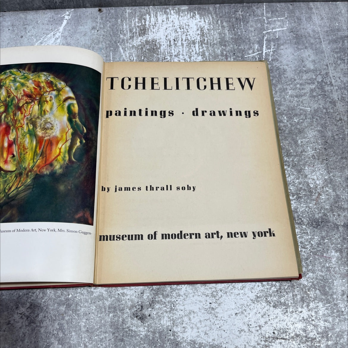 tchelitchew paintings drawings book, by james thrall soby, 1942 Hardcover image 2