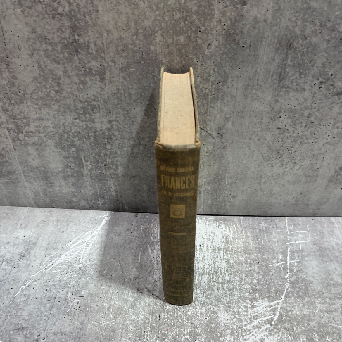 teaching english-french in 20 lessons book, by r. diez de la cortina, 1955 Hardcover image 4