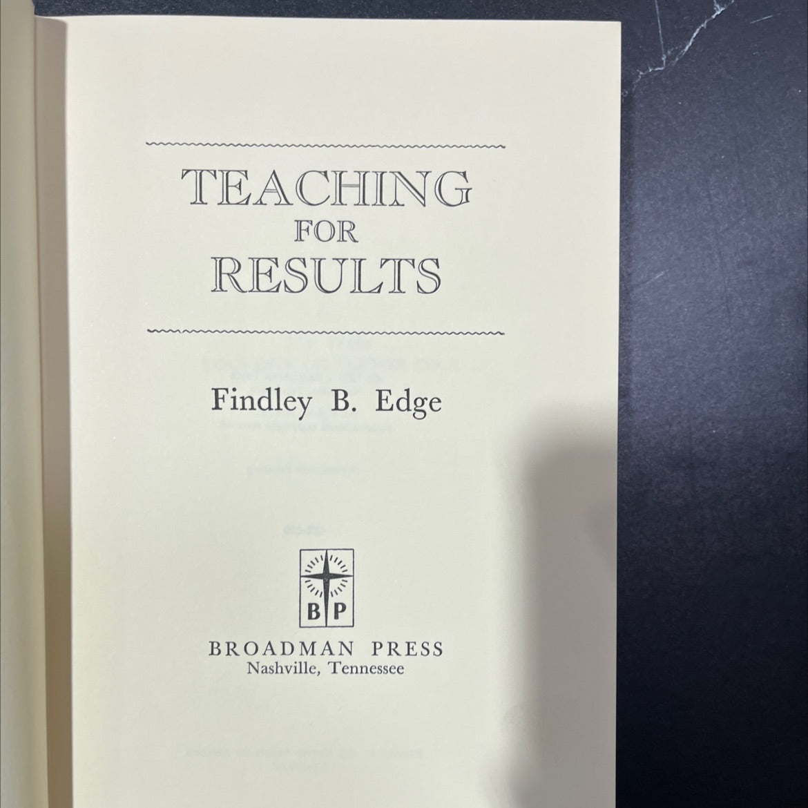 teaching for results book, by findley b. edge, 1956 Hardcover, Vintage image 2