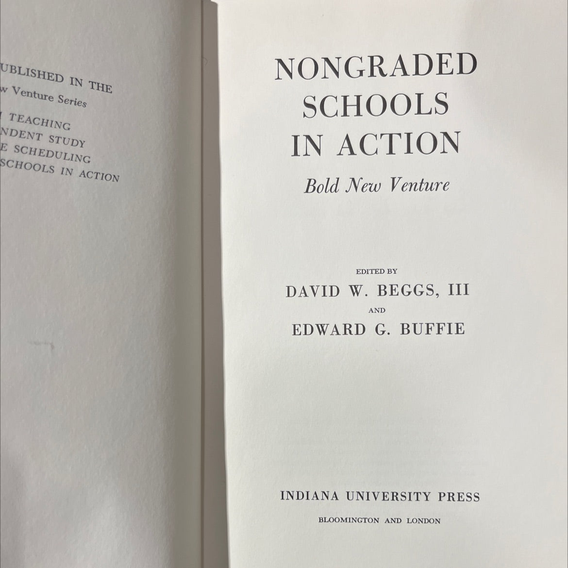 teaching student study scheduling schools in action nongraded schools in action book, by david w. beggs iii, edward g. image 2