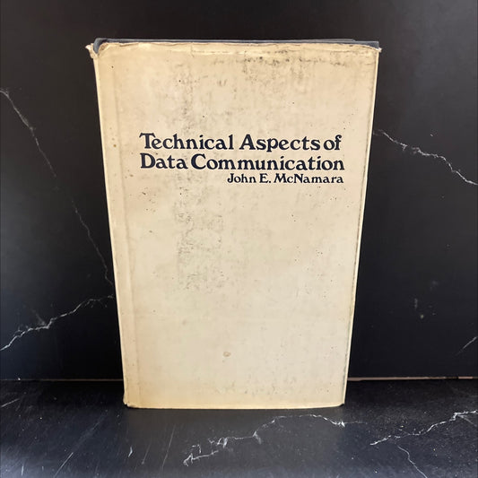 technical aspects of data communication book, by john e. mcnamara, 1978 Hardcover image 1