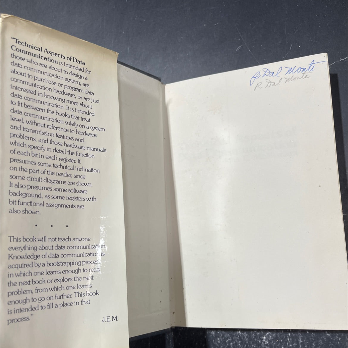 technical aspects of data communication book, by john e. mcnamara, 1978 Hardcover image 4