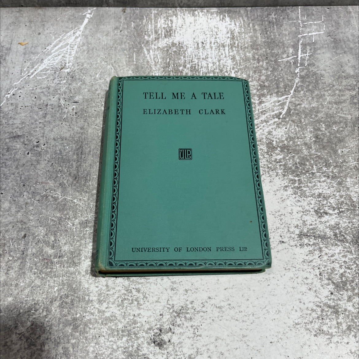 tell me a tale book, by elizabeth clark, 1938 Hardcover image 1