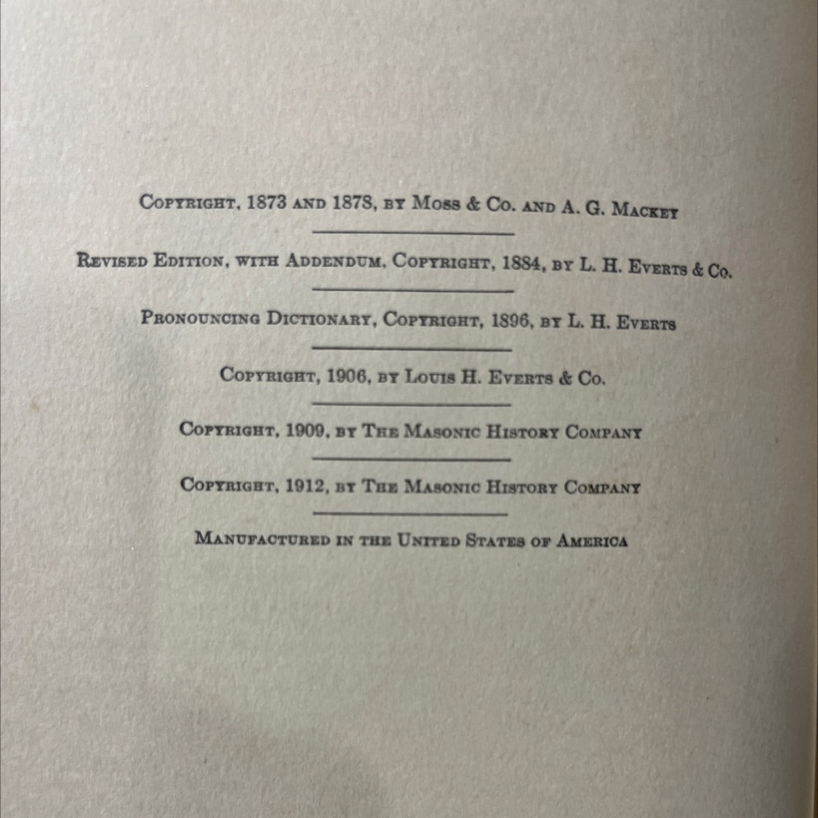 temperance fortitude a new and revised edition an encyclopedia of freemasonry and its kindred sciences comprising the image 3