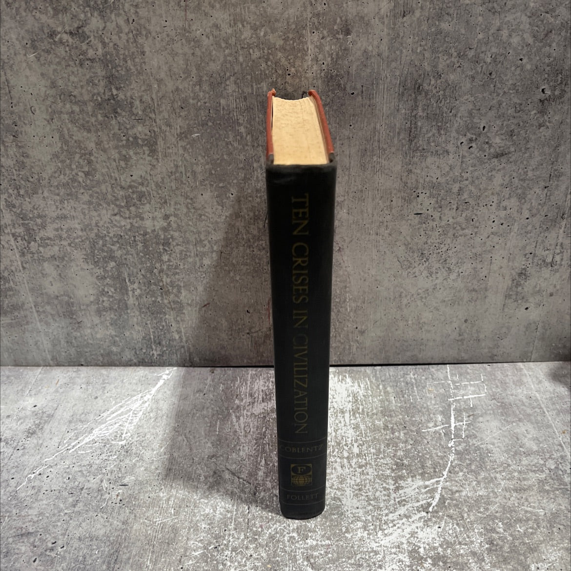 ten crises in civilization book, by stanton a. coblentz, 1965 Hardcover image 4
