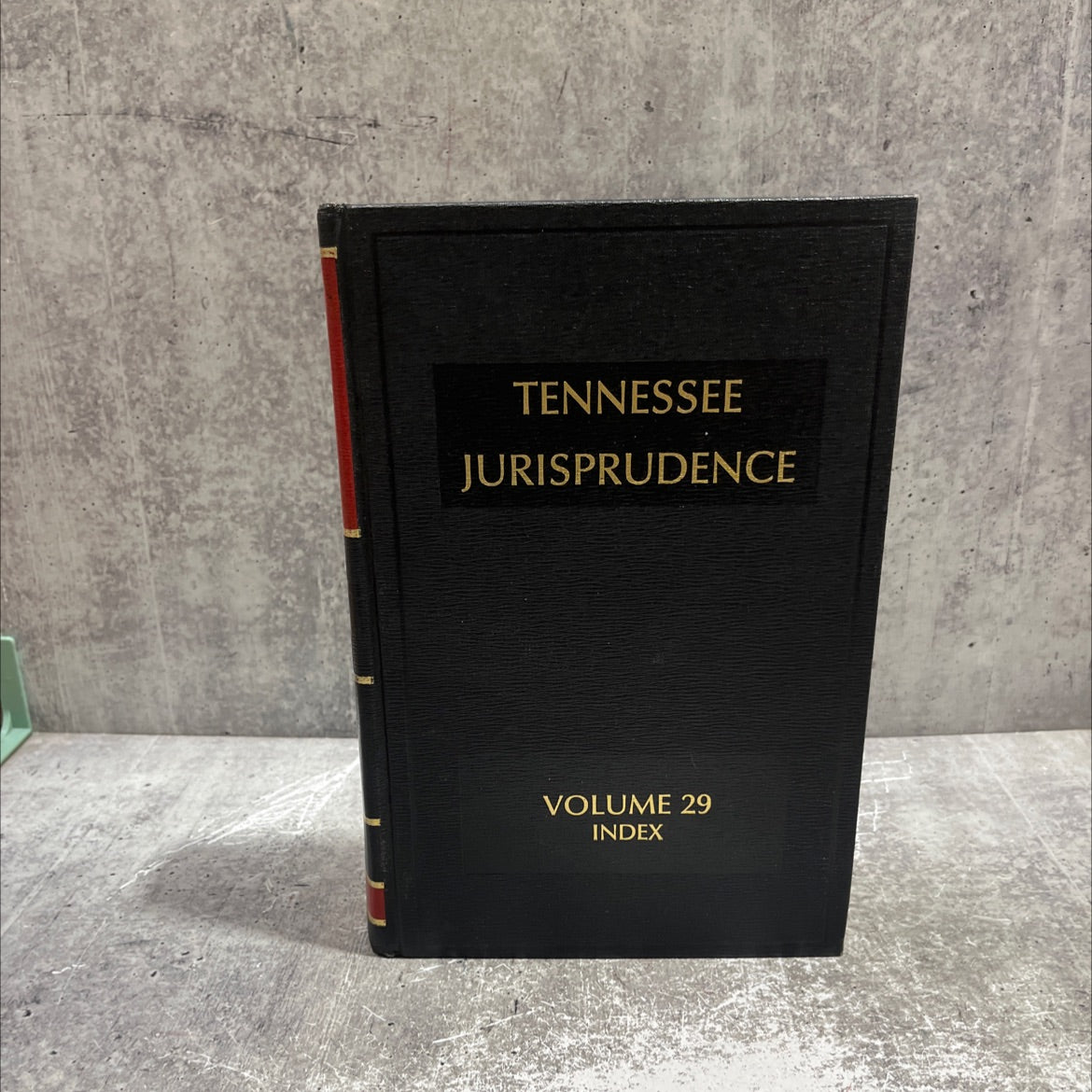 tennessee jurisprudence an encyclopedia of tennessee law book, by the editorial staff of the publishers, 1985 Hardcover image 1