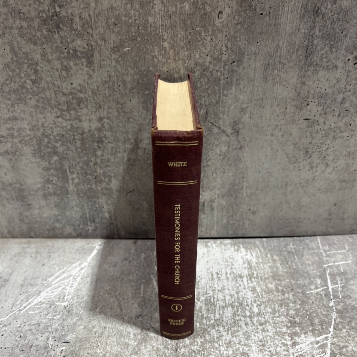 testimonies for the church volume one comprising testimonies numbers 1 to 14 book, by ellen g. white, 1948 Hardcover image 4