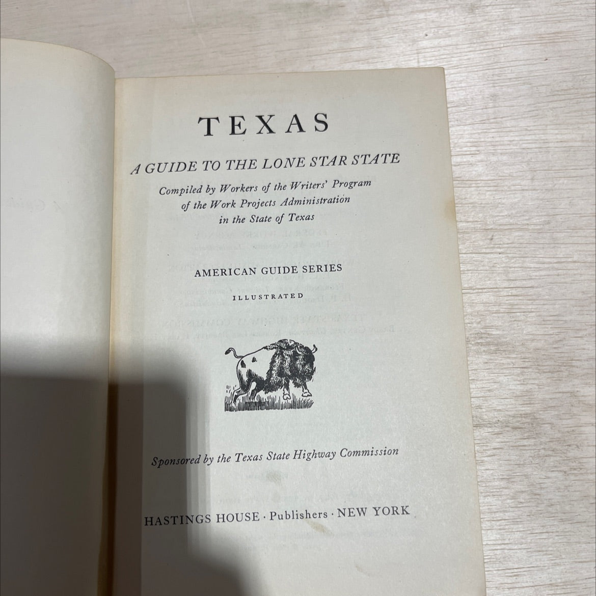 texas a guide to the lone star state book, by workers of the writers' program of the work projects administration in image 2
