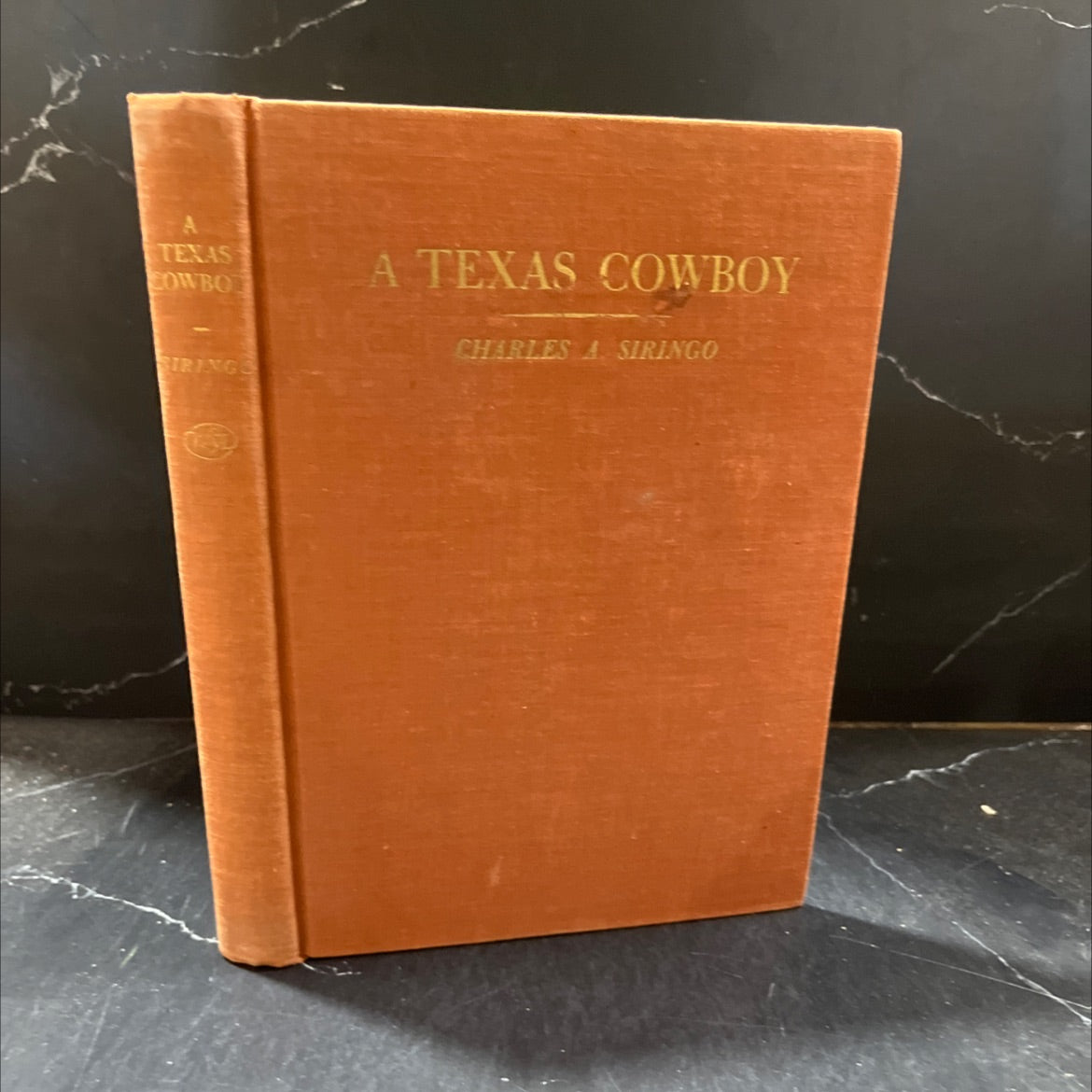 texas cowboy or fifteen years on the hurricane deck of a spanish pony book, by charles a. siringo, 1950 Hardcover image 1