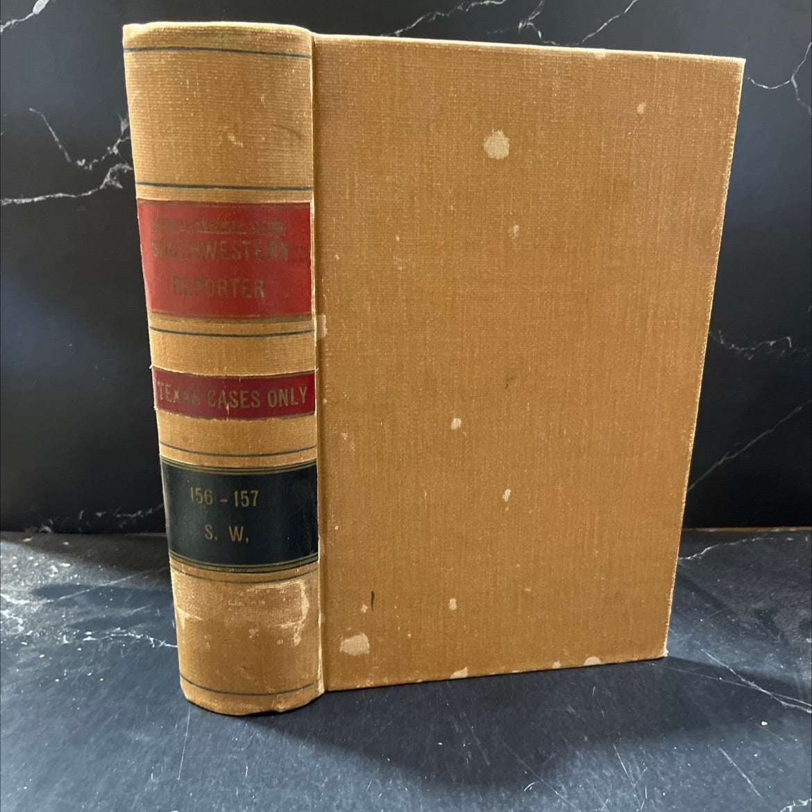 texas decisions numbered volume r system book, by unknown, 1913 Hardcover image 1