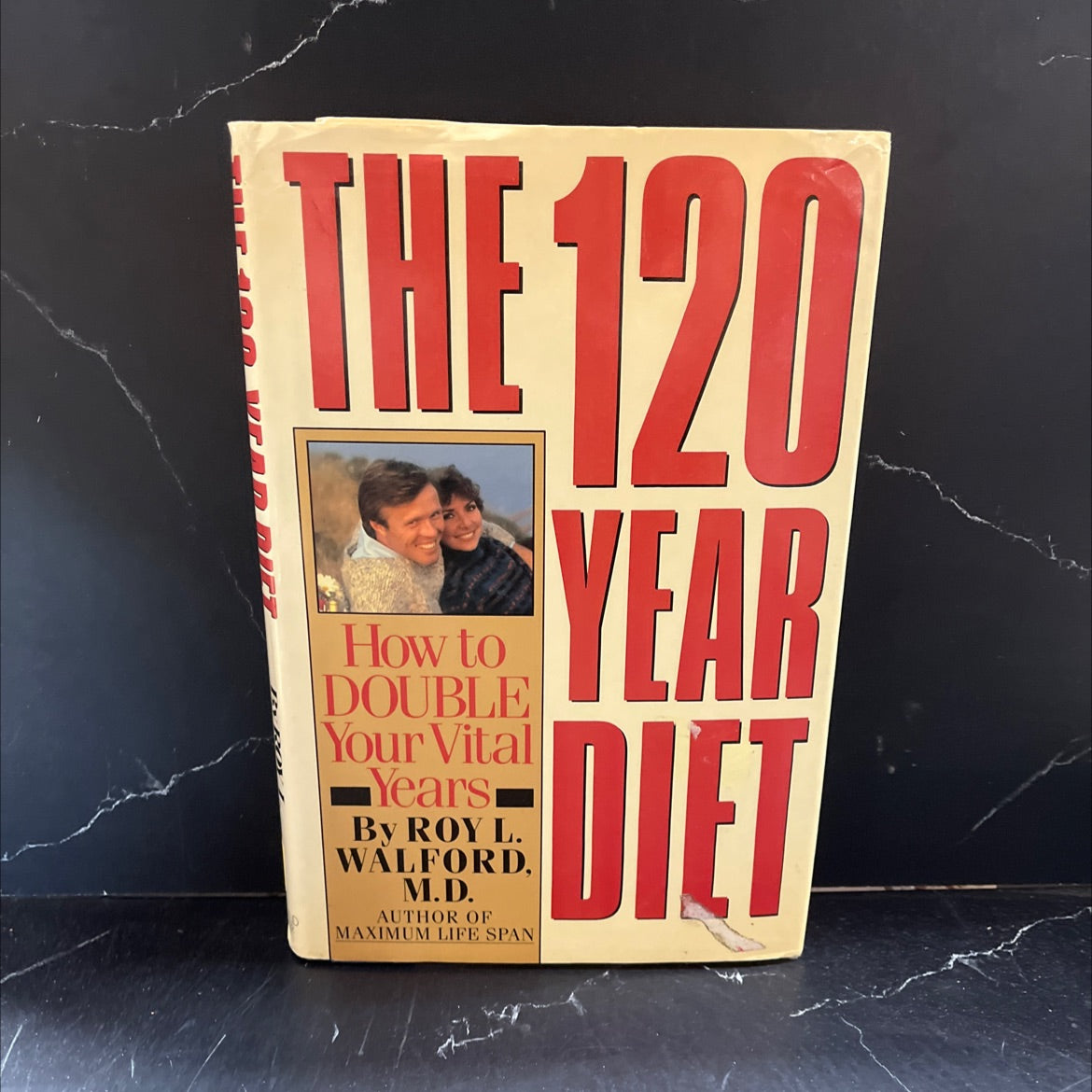 the 120-year diet book, by Roy L. Walford, M.D., 1986 Hardcover image 1