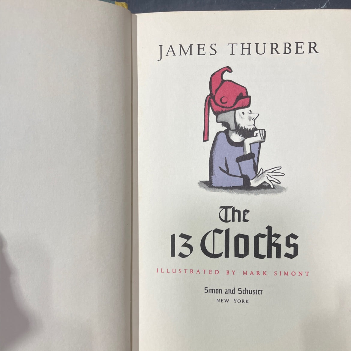 the 13 clocks book, by james thurber, 1950 Hardcover image 2
