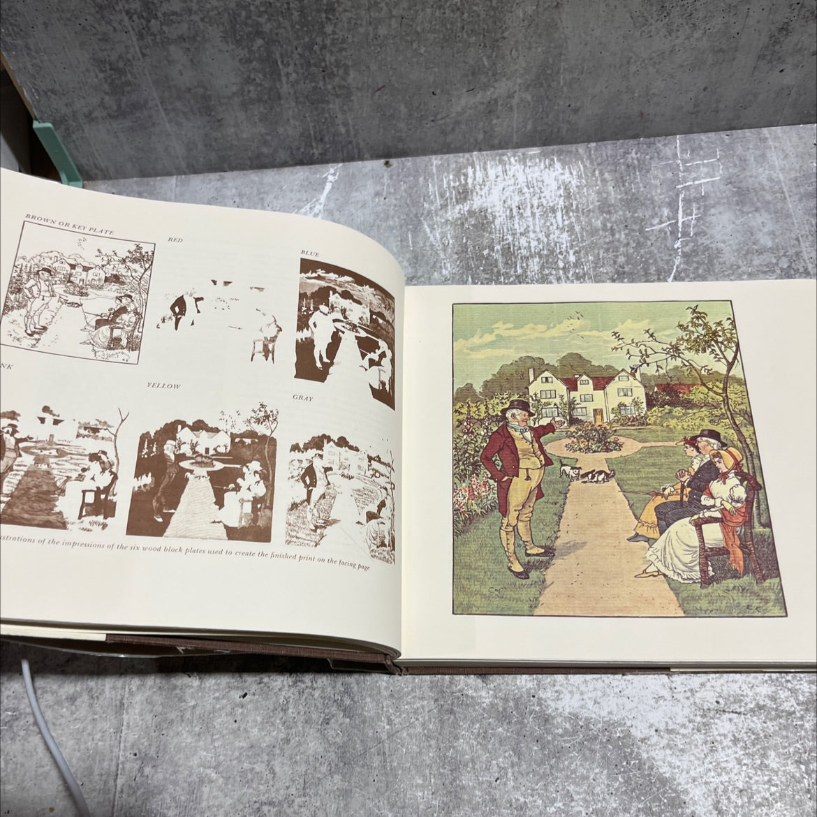 the 741.0924 randolph caldecott treasury book, by elizabeth t. billington, 1978 Hardcover image 4