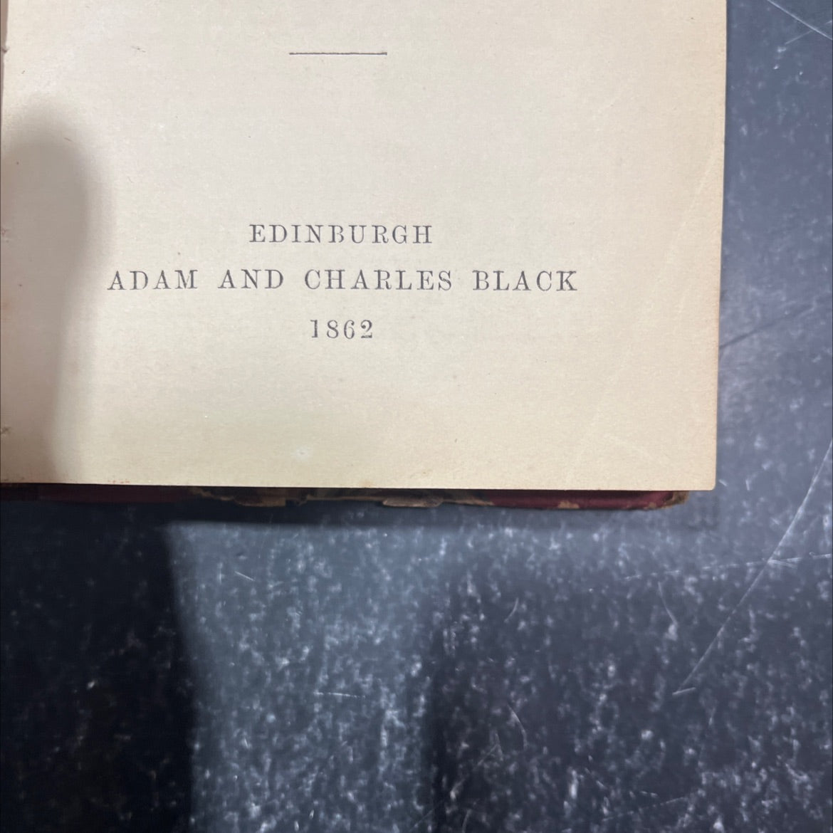 the abbot being the sequel to the monastery book, by sir walter scott, bart, 1862 Leather image 3