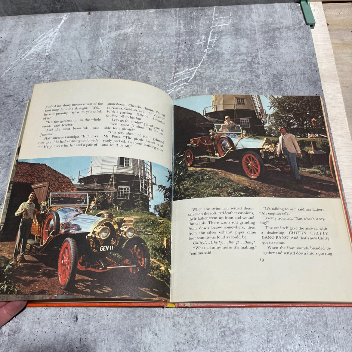 the adventures of chitty chitty bang bang book, by albert g. miller, 1968 Hardcover image 4
