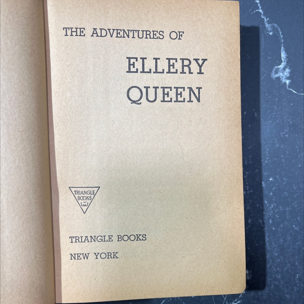 the adventures of ellery queen book, by ellery queen, 1942 Hardcover image 2