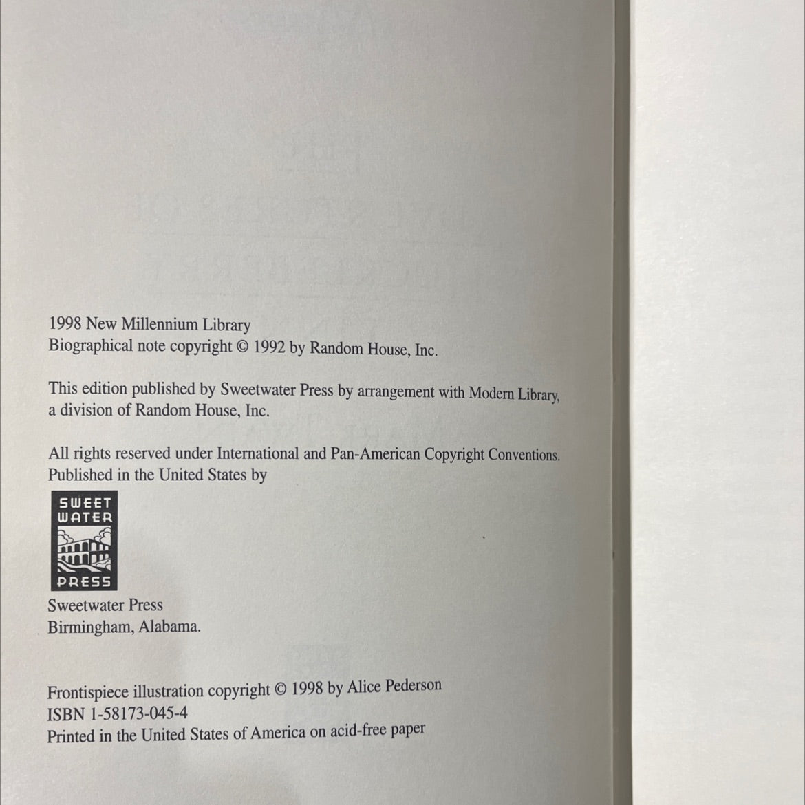 the adventures of huckleberry finn book, by mark twain, 1998 Leather image 3
