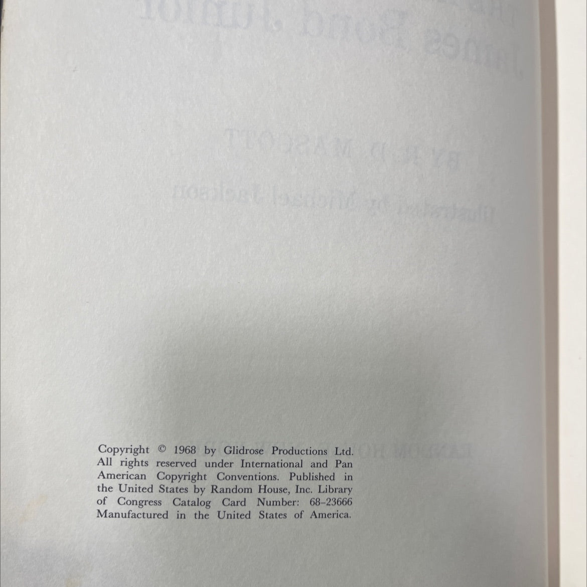 the adventures of james bond junior book, by r. d. mascott, 1968 Hardcover image 3