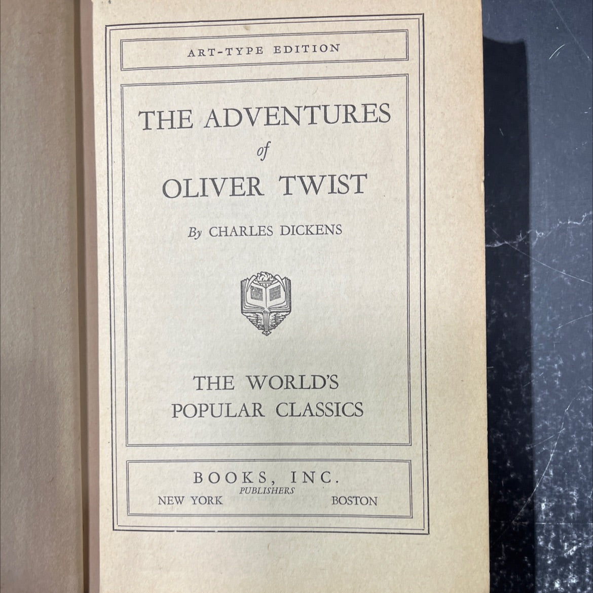 the adventures of oliver twist book, by charles dickens, 1970 Hardcover image 2
